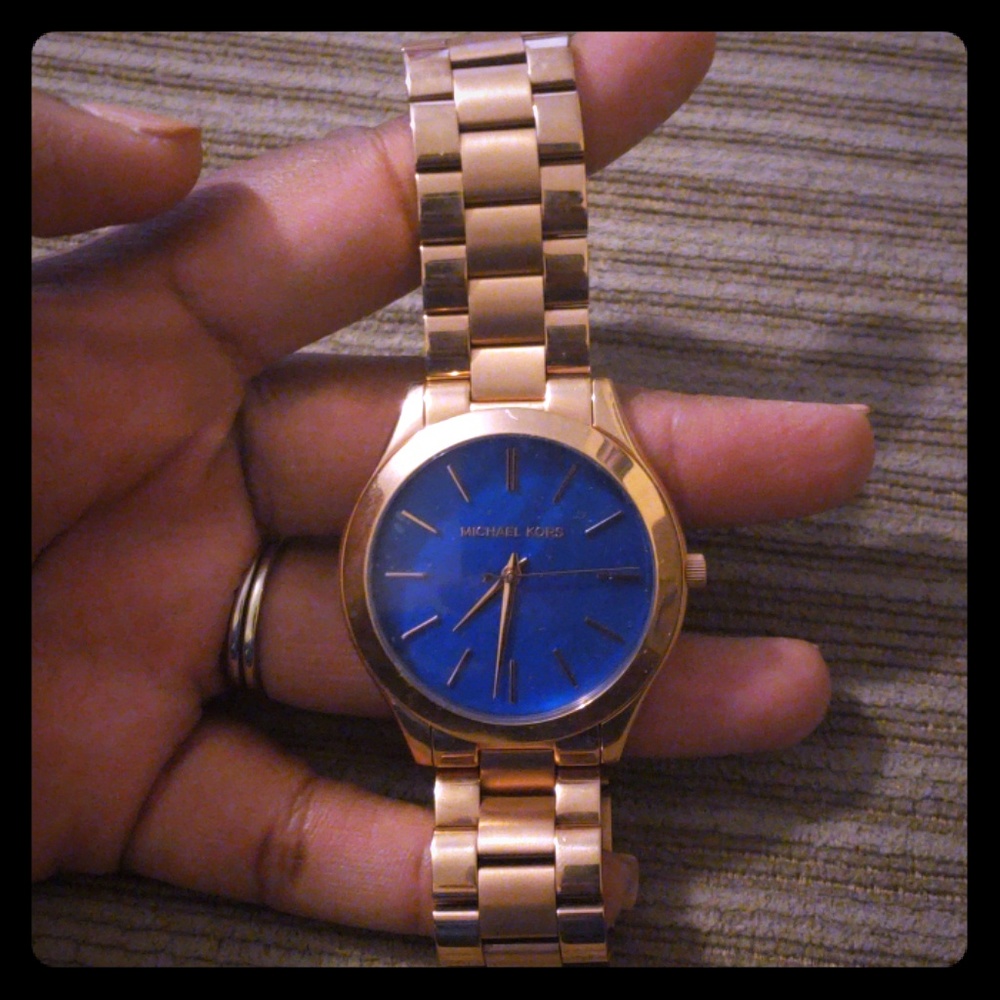 Rose Gold Michael Kors Watch